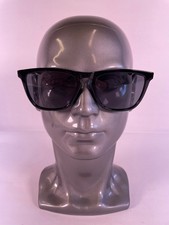 WMP Wesley Square Black Sunglasses W 53-21-144 Black Lens