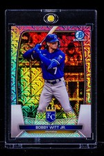 Bobby Witt Jr. RARE PANDORA REFRACTOR INVESTMENT CARD Kansas City Royals SP