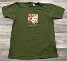 Tori Amos Scarlets Walk Tour 2003 Shirt Adult Large Green Vintage Y2K Concert