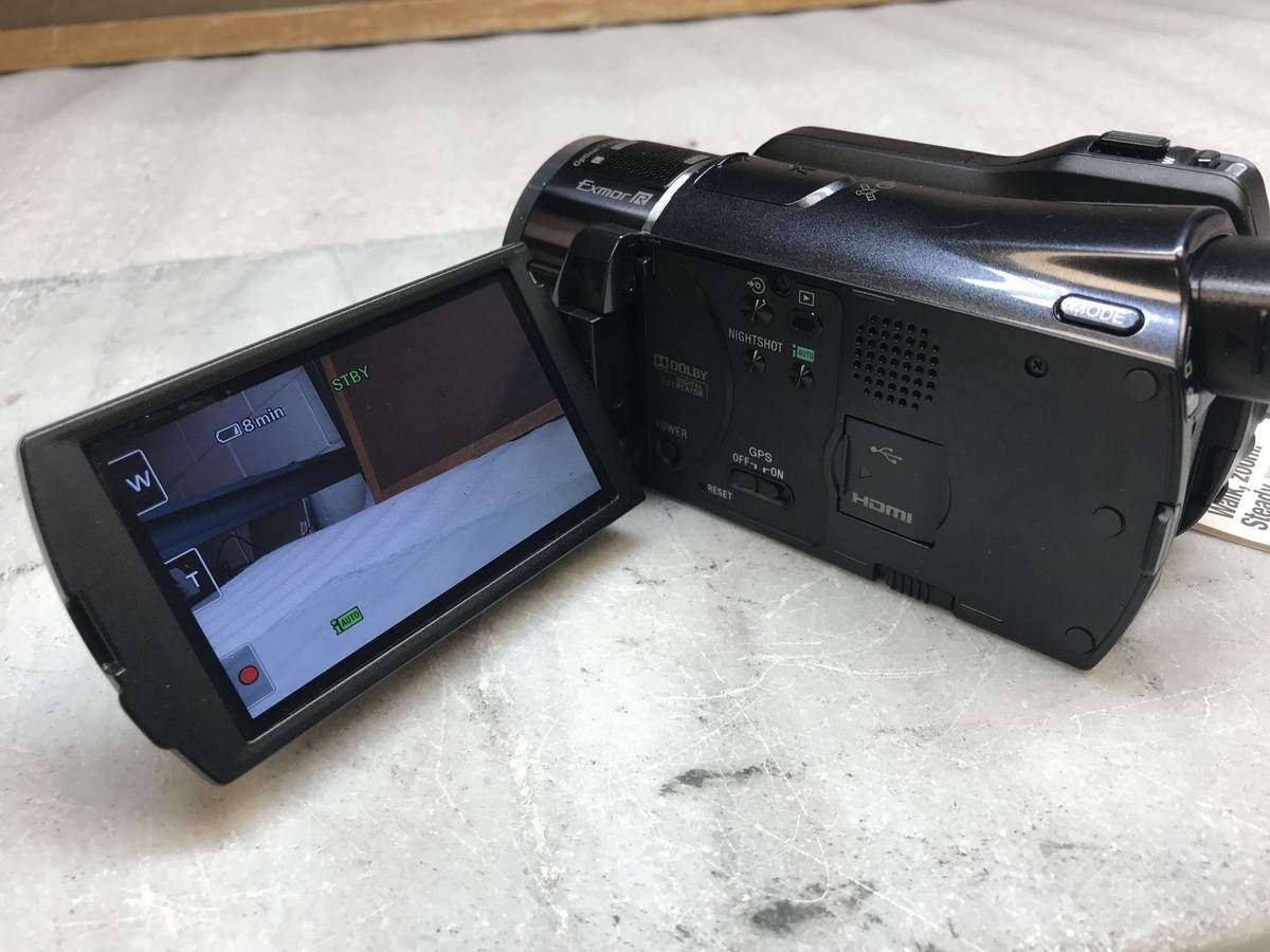 Sony HDR-XR550V 240 GB Camcorder - Black for sale online | eBay