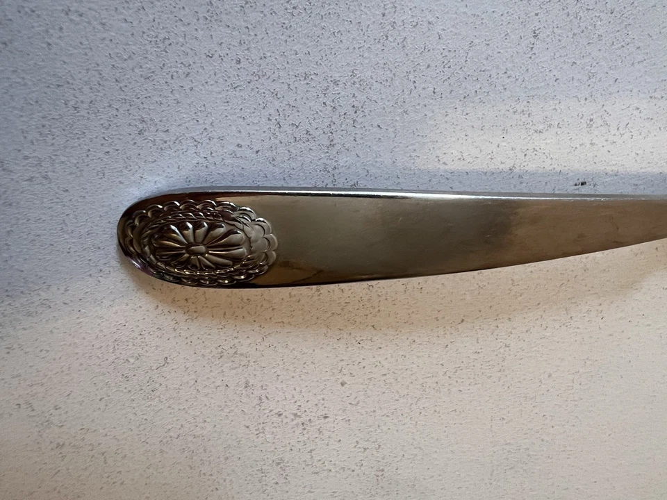 Ralph Lauren TELLURIDE 1 Salad Fork Stainless Steel Flatware Korea Vintage 95 - Image 3 of 4