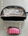 Lot 2 NWT Victoria's Secret Clear Confetti Makeup Cosmetic Bag+ Glitter Pouch  — photo 7