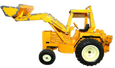 Vintage ERTL 1/16 International Harvester Tractor Front End Loader w/Stabilizer