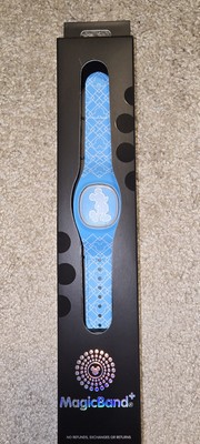 NEW Disney Parks 2025 Magic Band Plus Mickey Mouse Standin Blue Cable Included