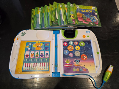 LeapFrog 80-603900 LeapStart 3d Interactive Learning System with 10 books!