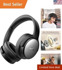 Tune Pro Over-Ear Noise Cancelling Headphones | 5 Mics, Foldable Comfort Design