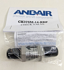 Andair Ck375m-14-brp Fuel Check Valve An6 0.8-1.2 Bar For Light Sport Aircraft