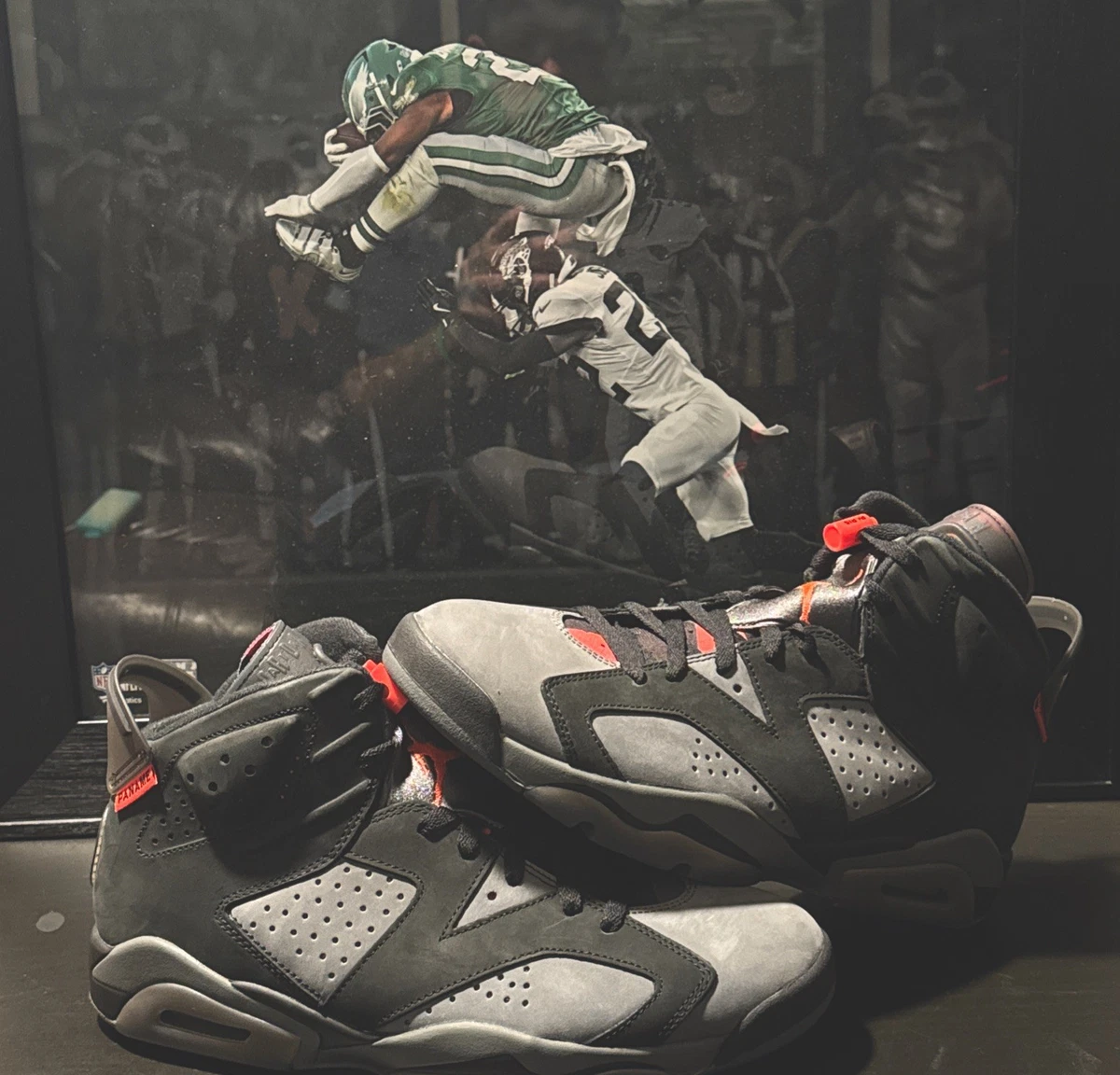 【S】Jordan Paris Saint-Germain パリサンジェルマン Paris Saint-Germain x Air Jordan 6 Retro Iron Grey for sale | eBay