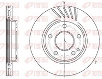 2X Bremsscheibe Remsa 6527.10 FüR W168 Klasse Mercedes 260Mm 140 168 031 131 160