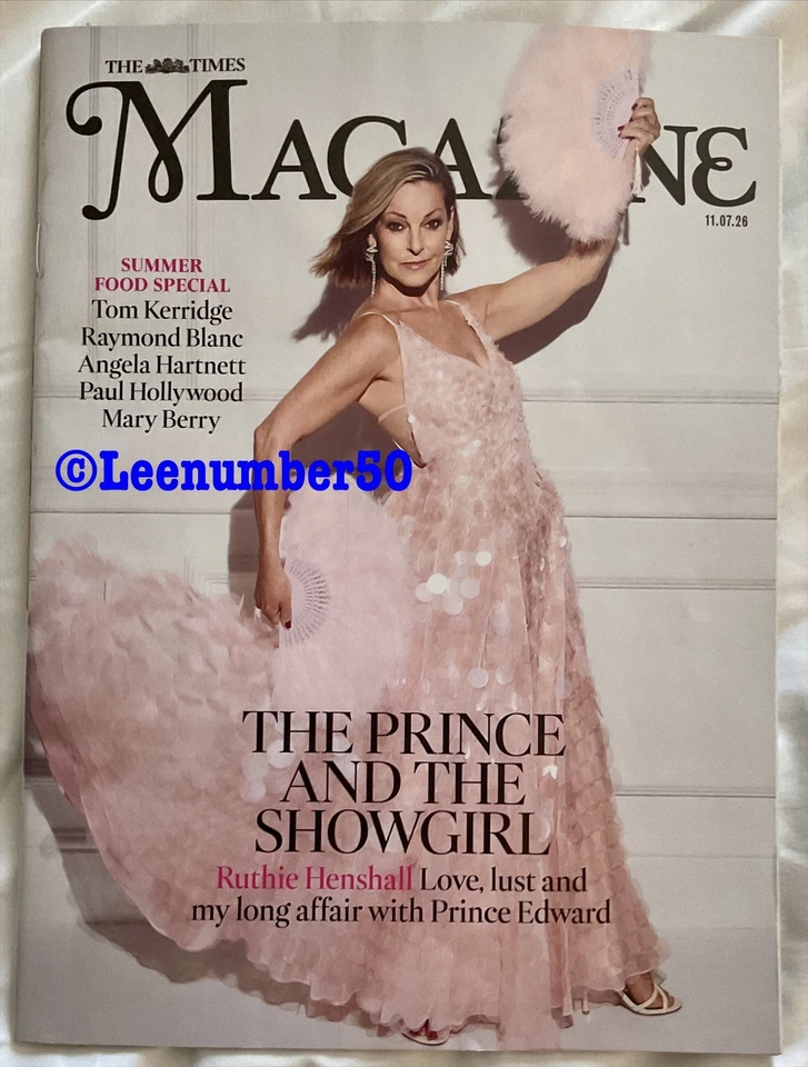 The Times Magazine Ruth Henshall 11/7/26 Martina Navratilova Slash - Image 1 of 1