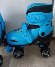 Xootz Quad Roller Skates Blue M Adjustable Size 13 - 3
