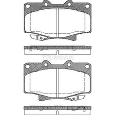 Triscan Bremsbeläge vorne für Toyota Hilux Land