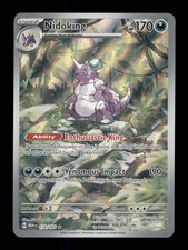Nidoking Illustration Rare Holo SV: Scarlet & Violet 151 174/165 NM