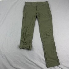 Columbia Womens Pants 4 Reg Saturday Trail Stretch Hiking Roll tab 1579861 32"