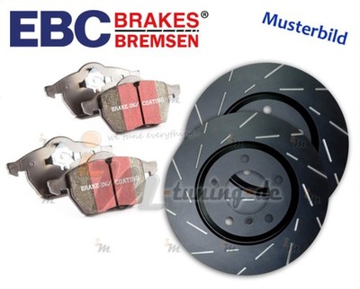 EBC Black Dash Bremsscheiben, Beläge vorne für Honda Shuttle RA :: 1994 >> 2004