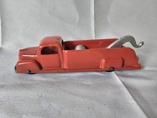 Vintage 1940's TOOTSIETOY TOW TRUCK WRECKER - Red Excellent