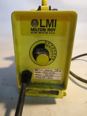 LMI Milton Roy Metering Pump P021-351 SI