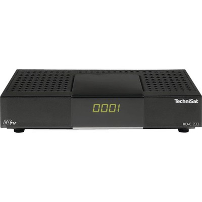 TechniSat HD-C 233 HDTV Kabelreceiver Schwarz (DVB-C, DVB-C2)
