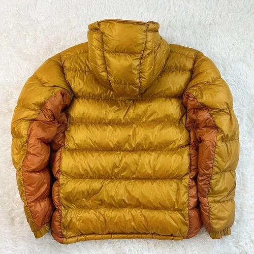 Montbell Alpine Down Parka 1101407 Men's L 800 Fill Power Orange Gold Jacket image 7