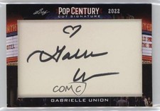 2021 Leaf Metal Pop Century Cut Signatures Gabrielle Union #PCC-GU1 Auto 0q0