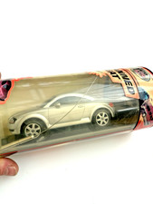 Rare Vintage TYCO RC Canned Heat Silver Audi TT Car Tested and Working  VGC