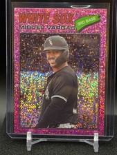 Miguel Vargas 2026 Topps Heritage Chrome Pink Sparkle #61 - Chicago White Sox
