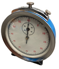 Vintage Mechanical Stopwatch VWR Desktop Round Dial Count Timer Science Germany