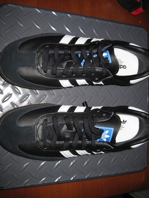 ADIDAS SAMBA OG J IE3676 Sneakers Black Cloud Gum White, New Size 5 1/2