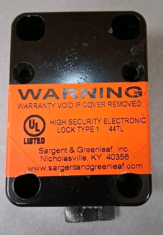 Vintage Sargent & Greenleaf High Security Electronic Lock 44TL