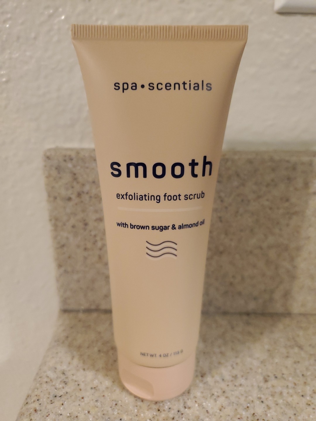 Spa &bull; Scentials Smooth Pedi Exfoliating Foot Cream 4oz W B