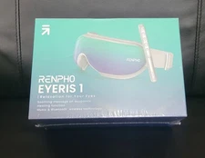 RENPHO Eyeris 1 Heated Eye Massage |Migraines Soothing Music De-stress w/ Remote