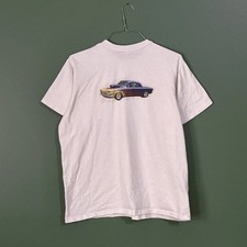 Vintage S&S Racing T-Shirt XL Made in USA 90s Car Graphic Back Print