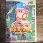 Nintendo Kirby's Epic Yarn Platformer Nintendo Wii Game Manual Included NTSC-U/C