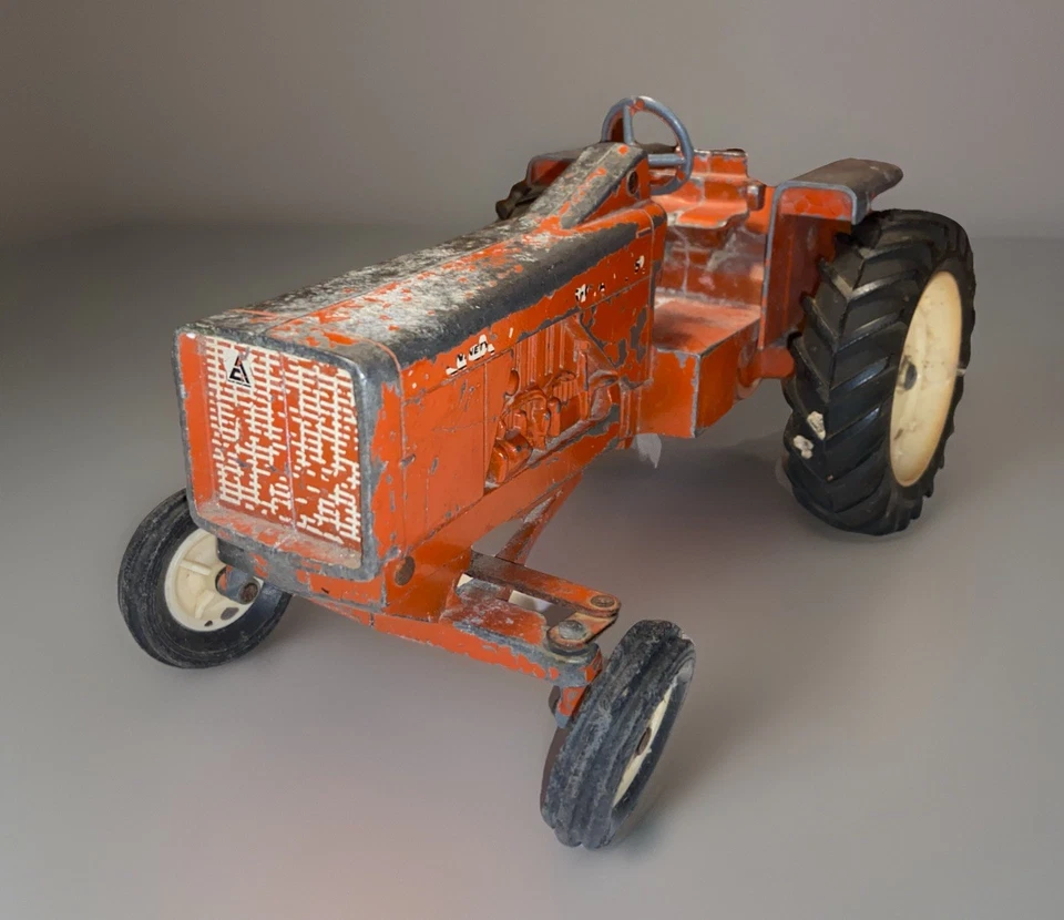 Tractor agrícola de juguete Ertl Allis Chalmers 190 diecast 1:16 vintage años 60 - Restaurar Foto 2 de 4