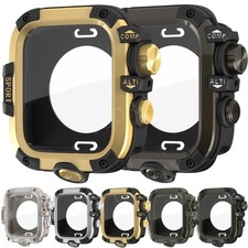 Metal Protective Case For Apple Watch Ultra 11 10 9 8 7 6 5 49mm Bumper Cover