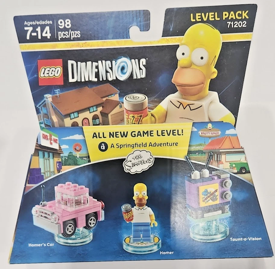 LEGO Dimensions Simpsons Level Pack Brand New (2015) - Image 2 of 3