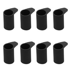  8pcs Keyboard Stand Feet Covers - Plastic Non-Slip Piano Stand Leg Caps for