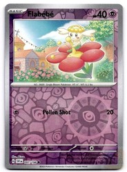Flabebe 091/198 Reverse Holo Scarlet & Violet Base Set