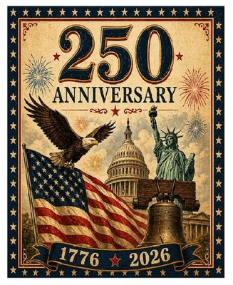 250 Anniversary Vintage Sign Retro Metal Wall Decor MS78
