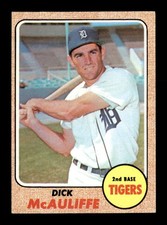 1968 Topps #285 Dick McAuliffe   EX X3719742