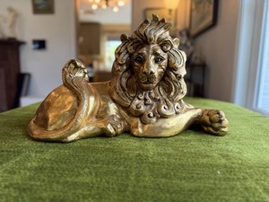 Vintage Ceramic Lion | eBay