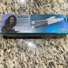 VGR Voyager V-558 Professional 2-in-1 Hair Straightener and Curler Led Indicator