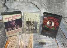 Lot of 3 cassette tapes Kenny Rogers Orchestral Sessions - Love Songs - Elvis