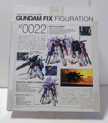 Bandai Gundam Fix Figuration #0022 ZZ Gundam MSZ-010 Action Figure