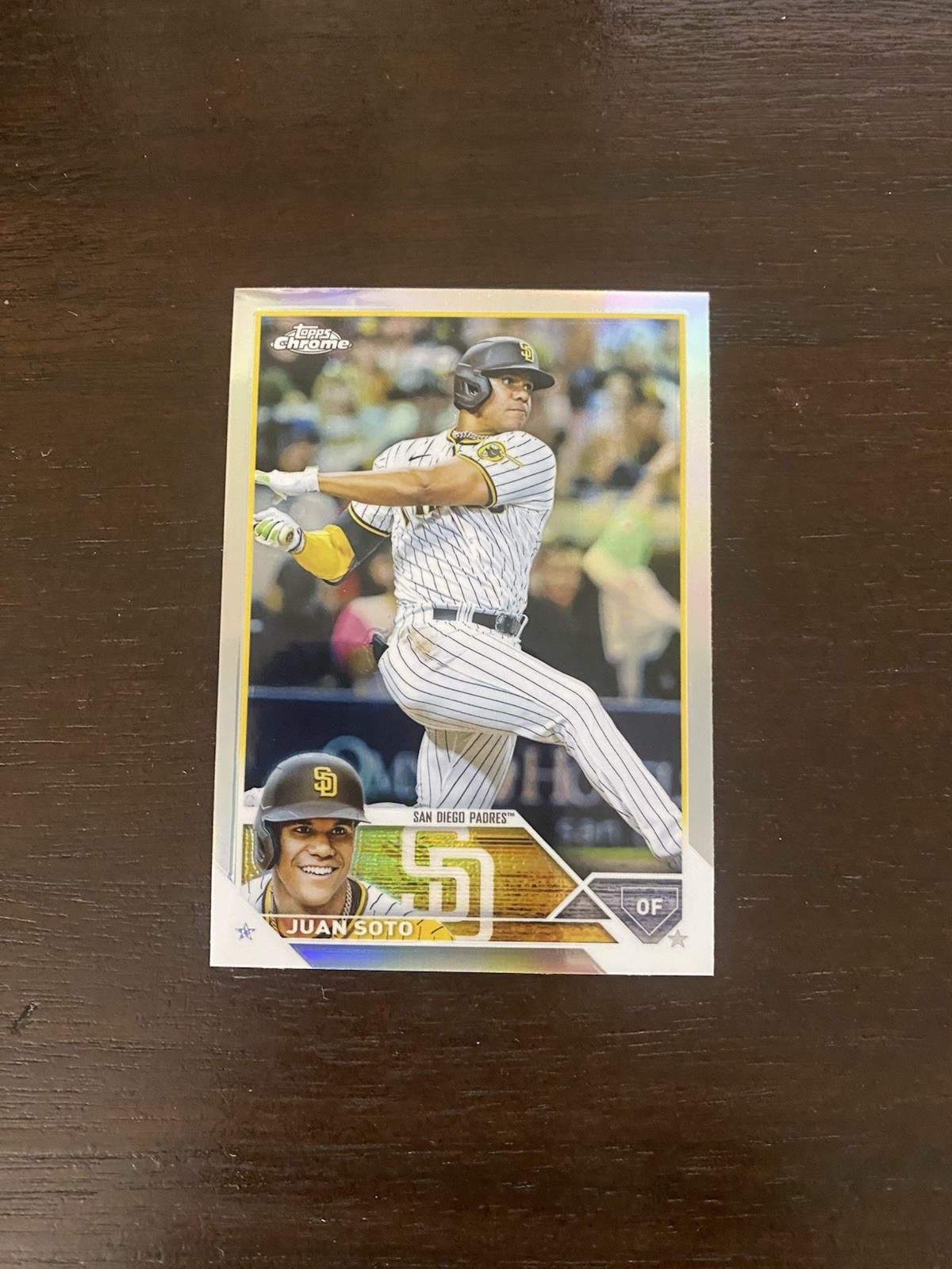 2023 Topps Chrome Juan Soto Refractor #100 Padres