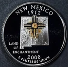 2008-S 50 State Quarters New Mexico Proof — photo from another recent sale