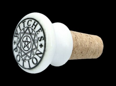 Flaschenstopfen Hexen - Witches Potion - Alchemy England Flaschendeckel Deko 