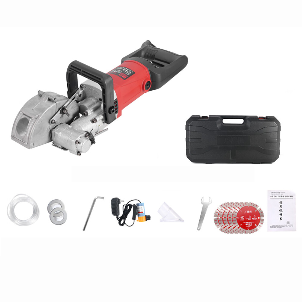 220V Electric Wall Chaser Groove Cutting Machine Wall Slotting Machine 4500W Y