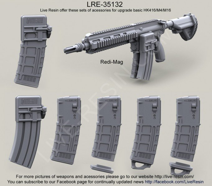 Live Resin 35132 1/35 M16/M4/AR15/HK416 Magazine Set.2 | eBay Live Resin 35132 1/35 M16/M4/AR15/HK416 Magazine Set.2 | eBay