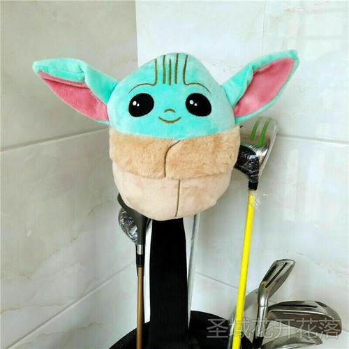 Hot The Mandalorian Cute Baby Yoda Golf Custodia Protettiva Peluche Driver Copricapo - Foto 3 di 6